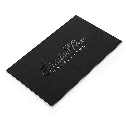Business Cards with Special Embellishments